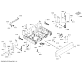 Схема №3 SHE4AP05UC с изображением Корзина для посуды для посудомоечной машины Bosch 00683973
