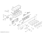 Схема №5 E96E63N5MK Mega EE 9665 N с изображением Панель управления для духового шкафа Bosch 11010853