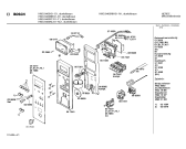 Схема №3 HMG8460NN с изображением Вкладыш в панель для свч печи Bosch 00087688