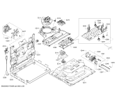 Схема №4 3HB538XI с изображением Набор кнопок для электропечи Bosch 00616640