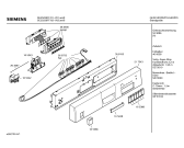 Схема №4 SE25239FF с изображением Панель управления для посудомойки Siemens 00217343