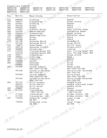 Схема №9 EB896110 с изображением Сопротивление для духового шкафа Bosch 00324013