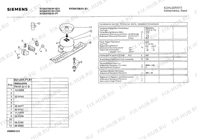 Схема №2 0700254276 KSR2610 с изображением Дренажный желоб для холодильника Bosch 00195824