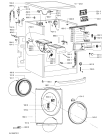 Схема №2 MWA09148WH1 (F091314) с изображением Руководство для стиралки Indesit C00352802