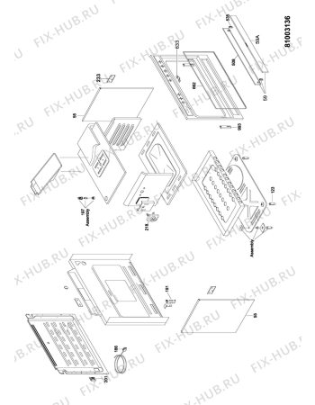 Схема №2 ACM 9413 G/IX с изображением Клавиша для духового шкафа Whirlpool 482000003084