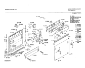 Схема №1 GS1361 с изображением Панель для посудомойки Bosch 00272197