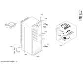 Схема №3 KIR24S81 accentline с изображением Регулировочный узел для холодильника Bosch 00653748