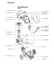 Схема №1 RO7663EA/410 с изображением Крышечка для мини-пылесоса Rowenta RS-2230000772