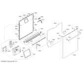 Схема №3 SHE68T55UC see VO Text с изображением Корзина для посуды для посудомоечной машины Bosch 00689998