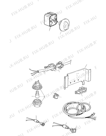 Схема №2 MFW с изображением Корпусная деталь для плиты (духовки) DELONGHI 421F723