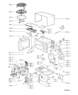 Схема №1 MD 131/BL с изображением Сенсорная панель для микроволновки Whirlpool 481245248196