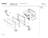 Схема №1 HF74040FF с изображением Вкладыш в панель для микроволновки Siemens 00088704