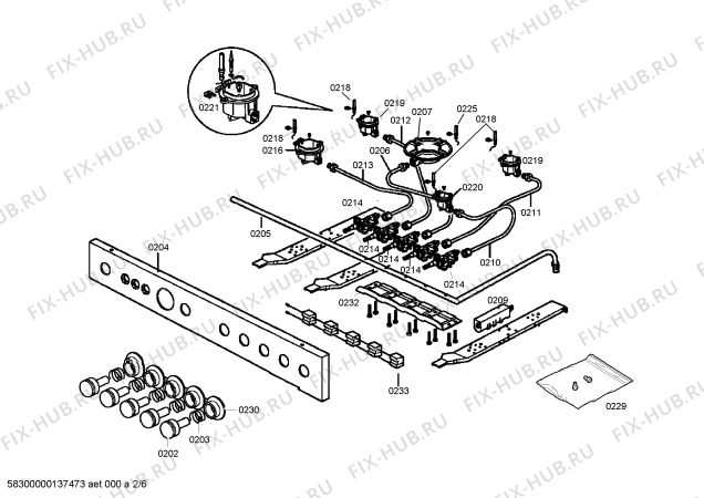 Схема №4 HG19121NE с изображением Втулка шарнира для электропечи Siemens 00247848