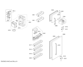 Схема №2 KDN70A40NE с изображением Ручка для холодильника Bosch 00646745