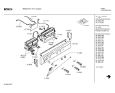 Схема №3 HBN4873 с изображением Панель управления для духового шкафа Bosch 00369726