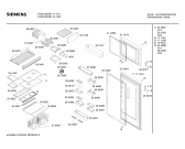 Схема №3 KS36U00IN с изображением Дверь для холодильника Siemens 00215214
