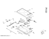Схема №1 VVK23R3250 ENC.VVK23R3250 2E VI.VI30F с изображением Стеклокерамика для плиты (духовки) Bosch 00674853