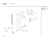 Схема №2 KSV3305NE с изображением Панель для холодильной камеры Bosch 00354156