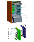 Схема №3 WTM 550 SS с изображением Рукоятка для холодильника Whirlpool 482000015728