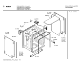 Схема №3 SHU4302UC с изображением Передняя панель для посудомойки Bosch 00352302