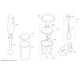 Схема №1 GHB1004S с изображением Привод для электромиксера Bosch 12005809