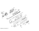 Схема №4 SRI45T02CZ Silence comfort с изображением Вкладыш в панель для посудомойки Bosch 00434802