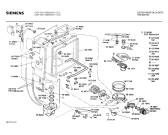 Схема №2 SN25304 с изображением Панель для посудомойки Siemens 00272737