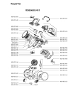 Схема №2 RO654501/411 с изображением Запчасть для мини-пылесоса Rowenta RS-RT3092_3D1