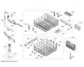 Схема №4 SHE55RF5UC Silence Plus 46dBA с изображением Панель управления для посудомоечной машины Bosch 00687589
