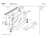 Схема №4 HBN560570B с изображением Фронтальное стекло для электропечи Bosch 00471360