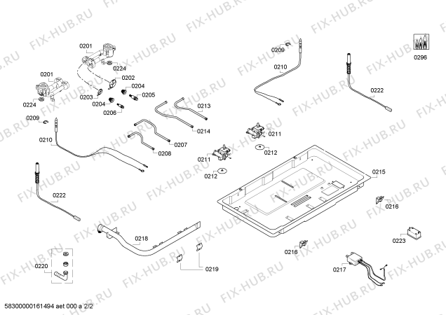 Схема №1 ER71242MP с изображением Инструкция по эксплуатации для плиты (духовки) Siemens 00545068