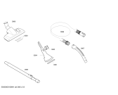 Схема №3 BSA100KA sphera mobility с изображением Крышка для мини-пылесоса Bosch 00440198