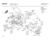 Схема №2 VS7210 SUPER 721 ELECTRONIC с изображением Нижняя часть корпуса для мини-пылесоса Siemens 00116350