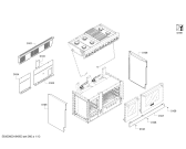 Схема №7 PRG486NLH Thermador с изображением Панель управления для духового шкафа Bosch 00713796