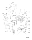 Схема №1 MWD 301 BL с изображением Другое для свч печи Whirlpool 482000011840