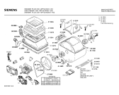 Схема №3 WP73210, SIWAMAT PLUS 7321 с изображением Вкладыш в панель для стиралки Siemens 00278332