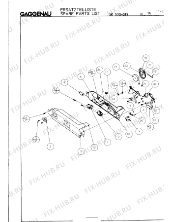 Схема №13 SK530062 с изображением Изоляция для холодильной камеры Bosch 00211956