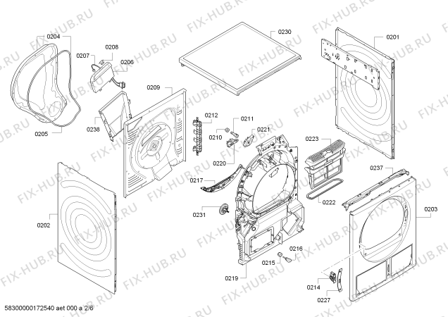 Схема №4 WTB84201NL Maxx с изображением Панель управления для сушилки Bosch 11003700