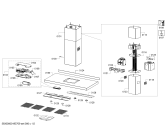 Схема №2 DIB128G50I Bosch с изображением Кронштейн для вытяжки Bosch 00716039