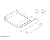 Схема №1 HW140560 с изображением Панель для плиты (духовки) Siemens 00663992