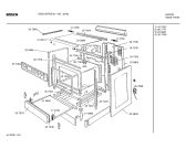 Схема №5 HSG192FNE Bosch с изображением Кольцо для плиты (духовки) Bosch 00187597