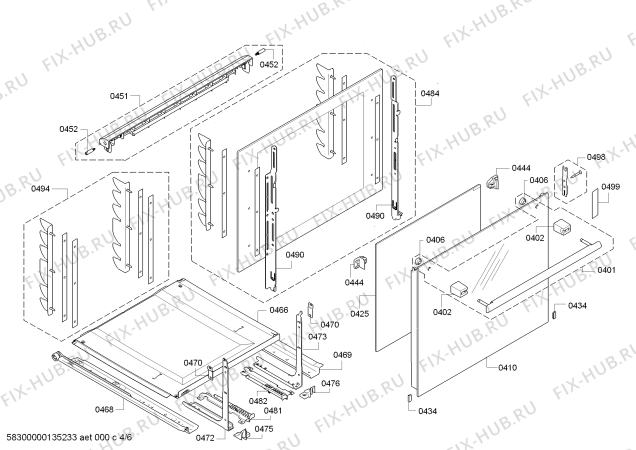 Схема №5 HE23AT510 с изображением Часы для духового шкафа Siemens 00649677