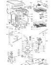 Схема №2 GSF 2989/1 WS с изображением Панель для посудомоечной машины Whirlpool 481245373628