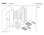 Схема №3 IK364251 с изображением Крышка для холодильной камеры Bosch 00219568