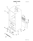 Схема №5 5GBL22PRAA с изображением Обрамление полки для холодильника Whirlpool 482000095116