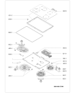 Схема №1 EKAH 5460-1 IN с изображением Втулка для электропечи Whirlpool 481244039222