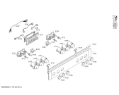 Схема №3 E2ACP7FN1 с изображением Панель управления для плиты (духовки) Bosch 11020809
