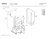 Схема №2 SN25901II с изображением Передняя панель для посудомоечной машины Siemens 00282276