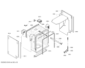 Схема №4 SHU9922UC с изображением Панель управления для посудомойки Bosch 00299547