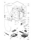 Схема №3 GCI 4733/2 W-IN с изображением Обшивка для посудомоечной машины Whirlpool 481990501268